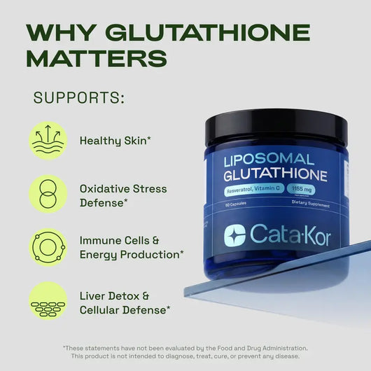 Cata-Kor Liposomal Glutathione Capsules